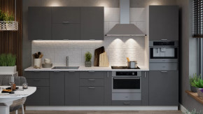 Модульная кухня «Габриэлла» Белый/Титан в Тобольске - tobolsk.mebel-tymen.ru | фото