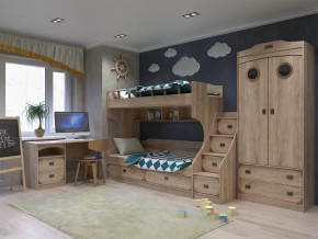 Модульная подростковая Мираж-1 Дуб баррик в Тобольске - tobolsk.mebel-tymen.ru | фото