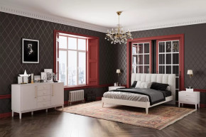 Модульная спальня Джали Персидский жемчуг/Лак Льняной в Тобольске - tobolsk.mebel-tymen.ru | фото