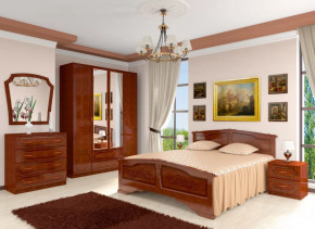 Модульная спальня Лакированный орех в Тобольске - tobolsk.mebel-tymen.ru | фото