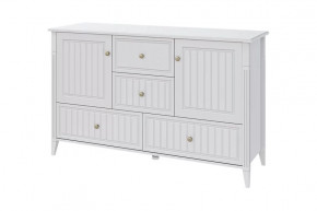 Мэгги Комод 2 двери 4 ящика Белый в Тобольске - tobolsk.mebel-tymen.ru | фото