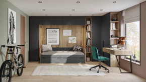 Набор детской мебели «Порто» №2 Яблоня Беллуно, Графит софт в Тобольске - tobolsk.mebel-tymen.ru | фото