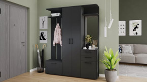 Набор мебели для прихожей «Витра» Тип 2 Антрацит в Тобольске - tobolsk.mebel-tymen.ru | фото