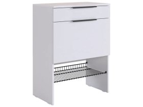 Обувница Баско белое дерево/белое дерево в Тобольске - tobolsk.mebel-tymen.ru | фото