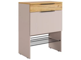 Обувница Баско кашемир/дуб крафт золотой в Тобольске - tobolsk.mebel-tymen.ru | фото