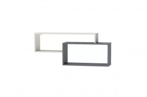 Полка Клео Пл-1, 1150 мм, графит, миндаль Диал в Тобольске - tobolsk.mebel-tymen.ru | фото