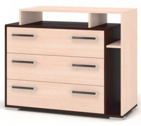 "ПРАГА" комод 3 ящика в Тобольске - tobolsk.mebel-tymen.ru | фото