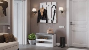 Прихожая «Агата» №1 Белый в Тобольске - tobolsk.mebel-tymen.ru | фото