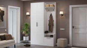 Прихожая «Агата» №2 Белый в Тобольске - tobolsk.mebel-tymen.ru | фото