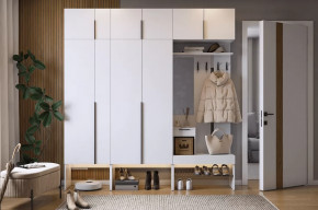Прихожая Баско К10 белое дерево в Тобольске - tobolsk.mebel-tymen.ru | фото