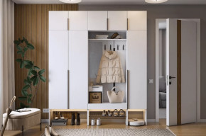 Прихожая Баско К7 белое дерево в Тобольске - tobolsk.mebel-tymen.ru | фото