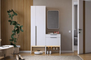 Прихожая Баско К8 белое дерево в Тобольске - tobolsk.mebel-tymen.ru | фото