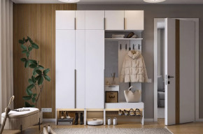 Прихожая Баско К9 белое дерево в Тобольске - tobolsk.mebel-tymen.ru | фото
