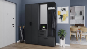 Прихожая «Витра» №4 Антрацит в Тобольске - tobolsk.mebel-tymen.ru | фото