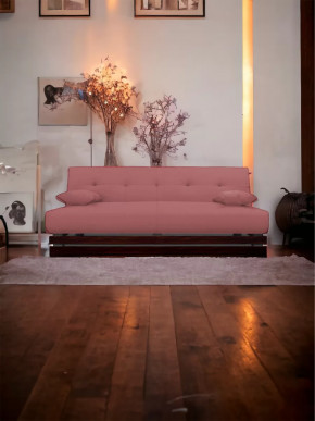 Прямой диван манго 1 Савана Даймроуз/Планки орех в Тобольске - tobolsk.mebel-tymen.ru | фото