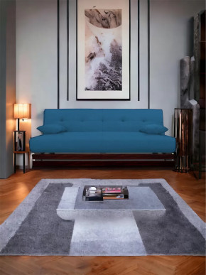 Прямой диван манго 1 Савана Деним/Планки орех в Тобольске - tobolsk.mebel-tymen.ru | фото