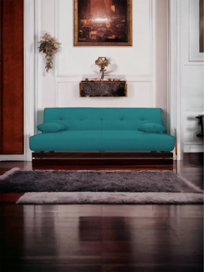 Прямой диван манго 1 Савана Лагун/Планки орех в Тобольске - tobolsk.mebel-tymen.ru | фото