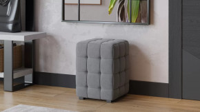 Пуф «Аристо» Велюр Серый в Тобольске - tobolsk.mebel-tymen.ru | фото