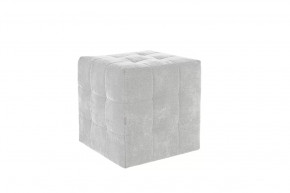 Пуф Рубик 2 галька (велюр) в Тобольске - tobolsk.mebel-tymen.ru | фото