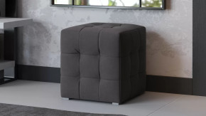 Пуф Тип 1 Велюр Графит в Тобольске - tobolsk.mebel-tymen.ru | фото
