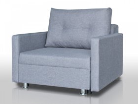 Кресло-кровать Реал 80 с подлокотниками грей в Тобольске - tobolsk.mebel-tymen.ru | фото