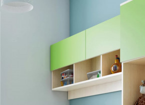 Секция навесная "Киви" №6 в Тобольске - tobolsk.mebel-tymen.ru | фото