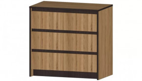 Серия Бостон Комод 3 ящика дуб вотан в Тобольске - tobolsk.mebel-tymen.ru | фото