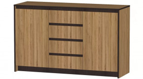 Серия Бостон Комод большой дуб крафт в Тобольске - tobolsk.mebel-tymen.ru | фото