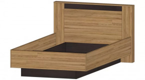 Серия Бостон Кровать 1200 дуб вотан в Тобольске - tobolsk.mebel-tymen.ru | фото