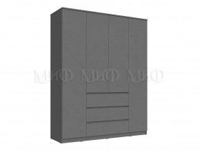 Шкаф 1600 Челси Графит в Тобольске - tobolsk.mebel-tymen.ru | фото