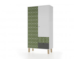 Шкаф 2-х створчатый "Story" (Овалы) в Тобольске - tobolsk.mebel-tymen.ru | фото