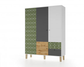 Шкаф 3-х створчатый "Story" (Овалы) в Тобольске - tobolsk.mebel-tymen.ru | фото