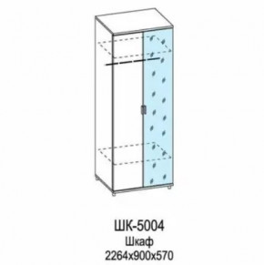Шкаф для одежды и белья ШК-5004 Грейс в Тобольске - tobolsk.mebel-tymen.ru | фото