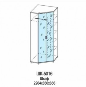 Шкаф для одежды и белья ШК-5016 Грейс в Тобольске - tobolsk.mebel-tymen.ru | фото