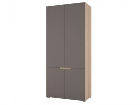 Шкаф двухстворчатый Анталия Сонома-Графит софт в Тобольске - tobolsk.mebel-tymen.ru | фото