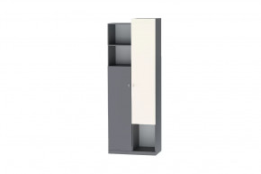 Шкаф Клео Шк-2, 800 мм, графит, миндаль Диал в Тобольске - tobolsk.mebel-tymen.ru | фото