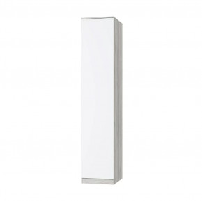 Шкаф-пенал Лори, 452 мм, дуб серый/белый в Тобольске - tobolsk.mebel-tymen.ru | фото