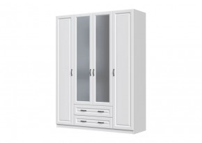 Шкаф ШР-4 "Кантри", белый в Тобольске - tobolsk.mebel-tymen.ru | фото