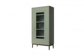 Шкаф Витрина ШР-2 Гориция Зелёный самшит в Тобольске - tobolsk.mebel-tymen.ru | фото