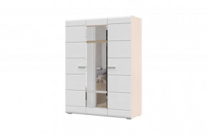 СИМБА Шкаф 3х-ств (ш1500*г570*в2000мм), Белый глянец в Тобольске - tobolsk.mebel-tymen.ru | фото