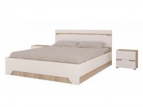 Спальный гарнитур Анталия Сонома-Белый софт в Тобольске - tobolsk.mebel-tymen.ru | фото