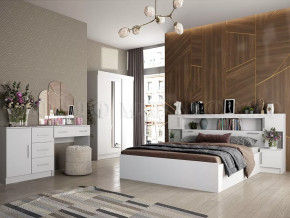 Спальный гарнитур Басямиф, белый в Тобольске - tobolsk.mebel-tymen.ru | фото