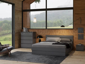 Спальный гарнитур Челси Графит в Тобольске - tobolsk.mebel-tymen.ru | фото