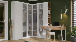 Спальный гарнитур «Порто» №5 Яблоня Беллуно, Белый в Тобольске - tobolsk.mebel-tymen.ru | фото