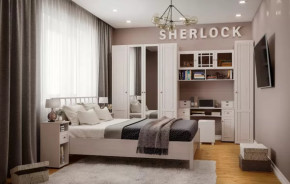 Спальный гарнитур Sherlock в Тобольске - tobolsk.mebel-tymen.ru | фото