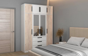 Спальный гарнитур Вегас (ЛДСП Белый) в Тобольске - tobolsk.mebel-tymen.ru | фото