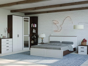 Спальный гарнитур Венеция-1 Венге/Белое дерево в Тобольске - tobolsk.mebel-tymen.ru | фото