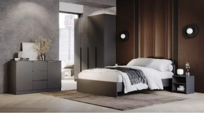 Спальный гарнитур Элегант Графит в Тобольске - tobolsk.mebel-tymen.ru | фото