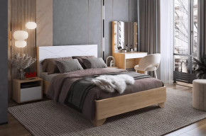 Спальный гарнитур Зара К4 дуб сонома/белый в Тобольске - tobolsk.mebel-tymen.ru | фото