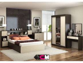 Спальня Басса Венге/Дуб белфорт в Тобольске - tobolsk.mebel-tymen.ru | фото